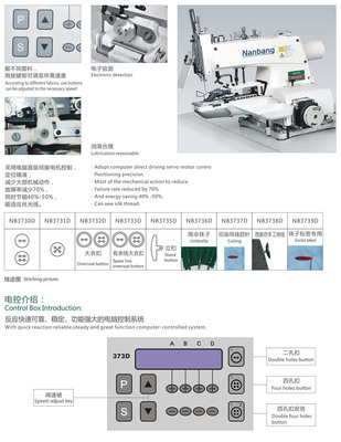 南邦NB-373D系列直驅釘扣機 電腦釘扣機 - 南邦NB-373D系列直驅釘扣機 電腦釘扣機廠家 - 南邦NB-373D系列直驅釘扣機 電腦釘扣機價格 - 鄭州中誠縫紉設備 - 